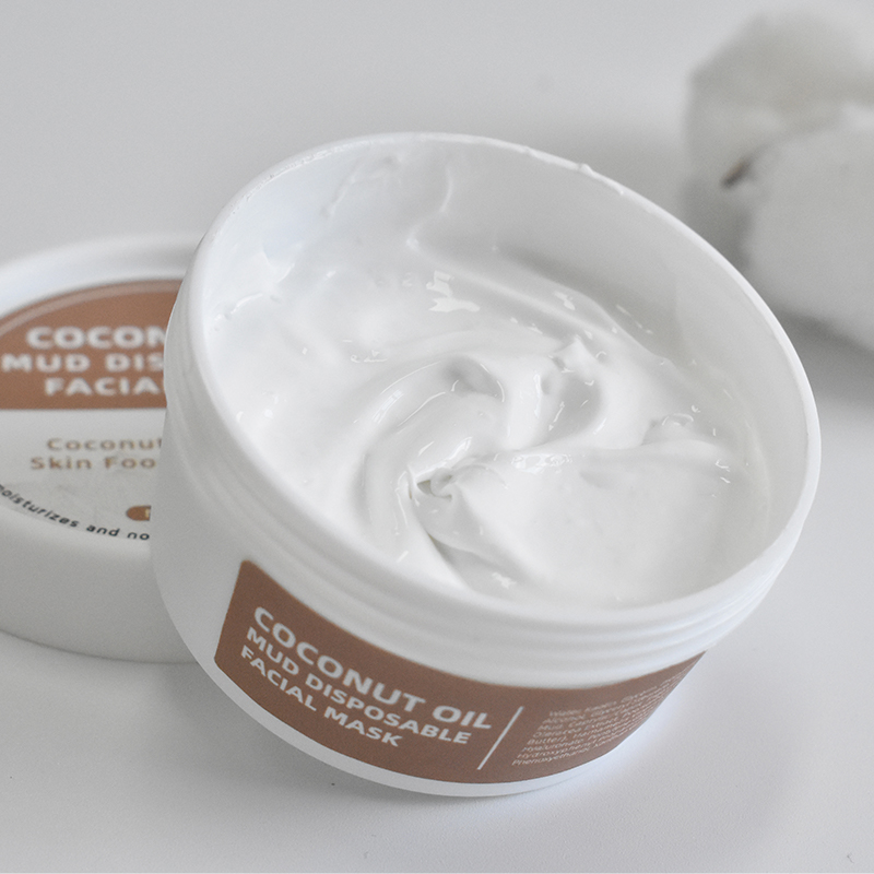 Gently Cleans Toxins Coconut Mud Facial Mask 50ml By LIRAINHAN