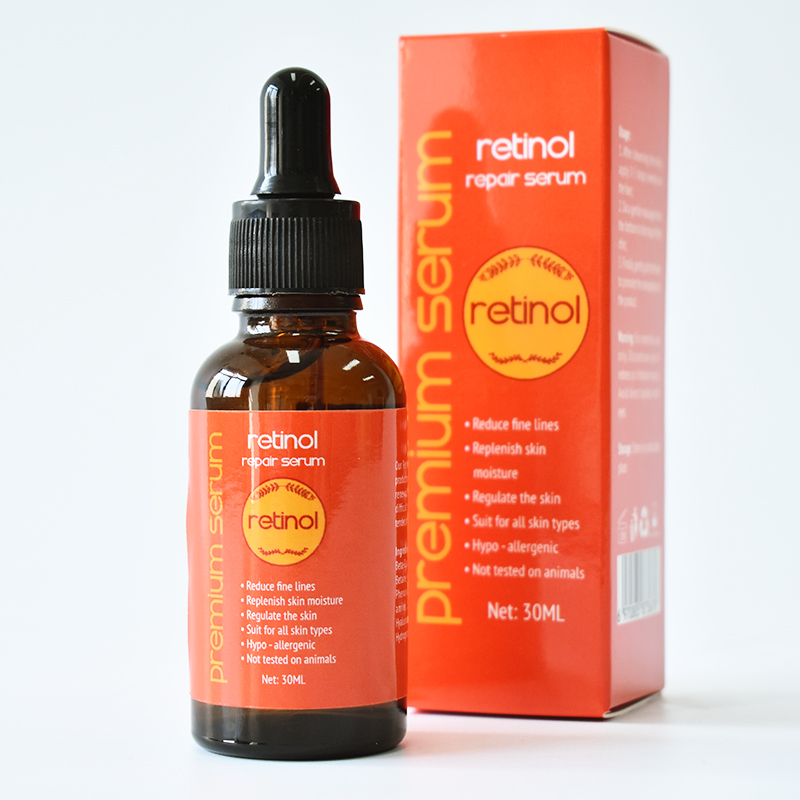 OEM ODM Herbal Resurfacing Retinol Serum for Anti-Aging, Wrinkle Smoothing, Dark Spot Corrector, Brighten Dullness