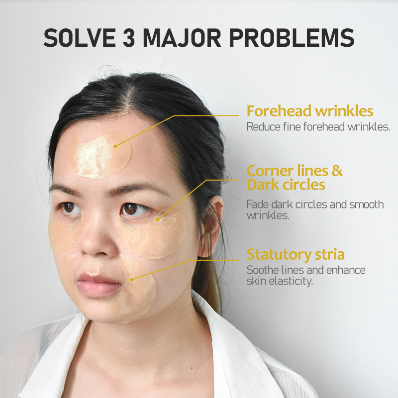 24K Gold Under Eye Patches for Puffy Eyes, Dark Circles,Bags and Wrinkles with Collagen By Factory Pice 