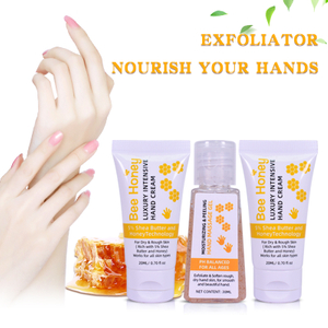 Factory Custom Shea Butter Hand Cream Hand Peeling Gel Moisturizing Organic Hand Scrub Kit