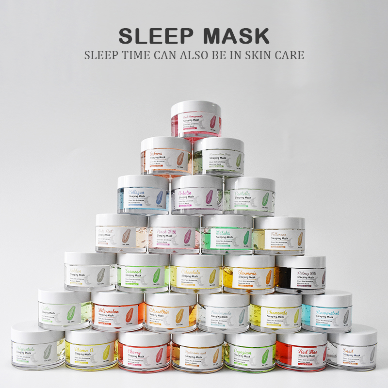 Custom 24K Gold Intensive Nourishing & Brightening Sleeping Overnight revitalizing mask Buy