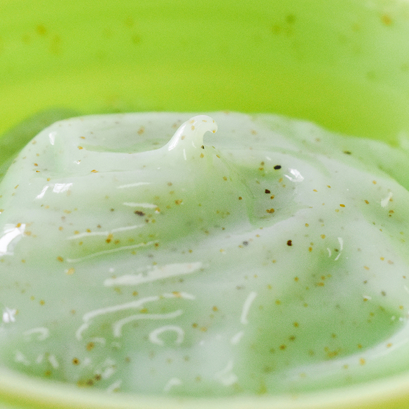 Cucumber Ice Cream Exfoliating Face, Hand, Foot Scrub, Body Scrub With Walnut Shell Powder By Factory Pice 