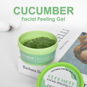 Exfoliating Face Scrub Cucumber Facial Peeling Gel Cleanser By LIRAINHAN