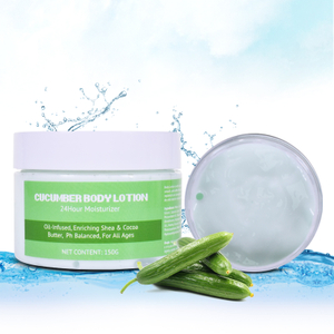 Private Label Cucumber Body Butter Infused with Essential Oils To Relieve Stress for All Skin Types