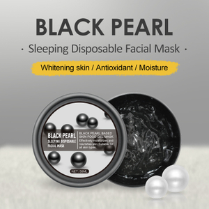 Restoring & Rejuvenating Black Pearl Renew Face Sleeping Mask By Private Label