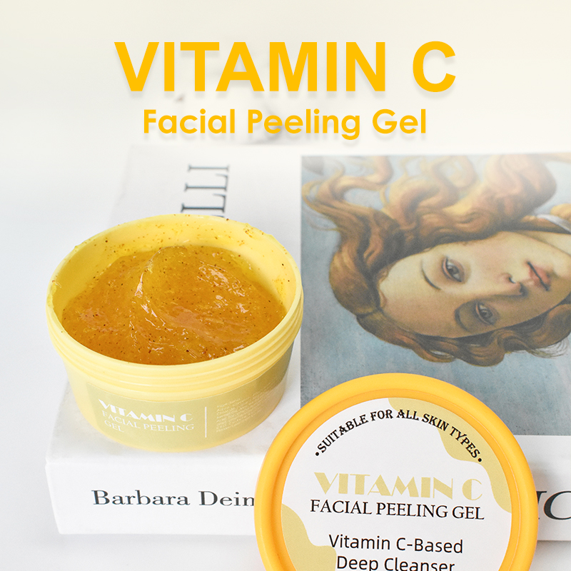 Vitamin C Glow Peeling Deep Facial Exfoliating Gel Cleanser By LIRAINHAN