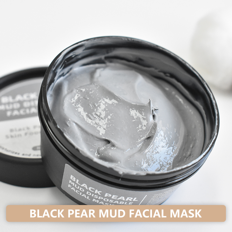 Private Label Moisturizing Brighten Hydrating Facial Face Mud Mask 
