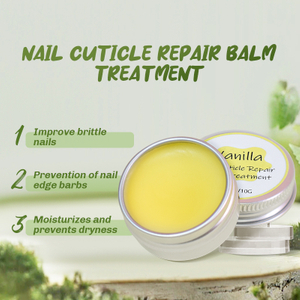 Softens Nail Cutin vanilla Nail Care Cream For Smooths Nail Edge Barbs