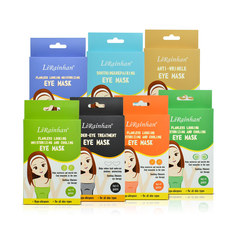 Private Label Hydrating Natural Anti Aging Wrinkle Moisturizing Eye Patches 